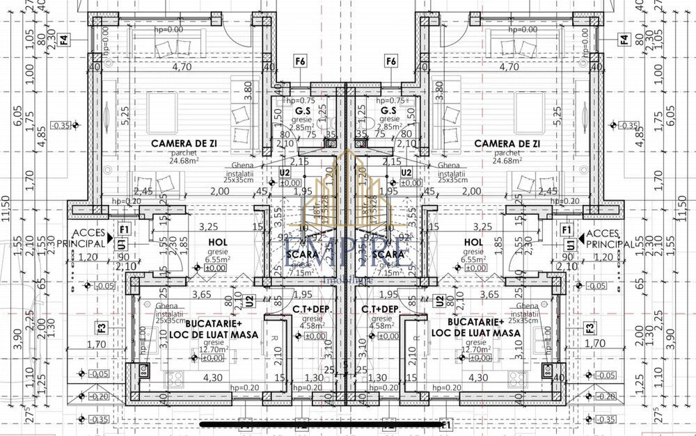 COMISION 0%\ Duplex-uri 4 camere de vanzare, zona Chinteni